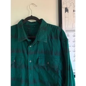 Forest flannel shirt